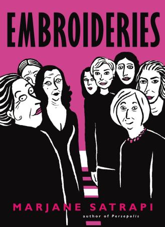 Book cover number 1 for Embroideries written by Marjane Satrapi published by Random House