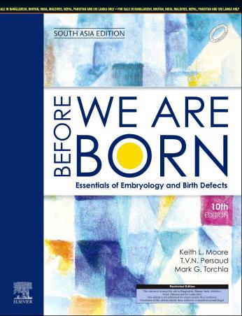 Book cover number 1 for Before We Are Born: Essentials Of Embryology And Birth Defects written by Keith L. Moore published by Elsevier