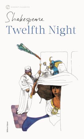 Book cover number 1 for Twelfth Night written by Herschel Baker published by Signet Press