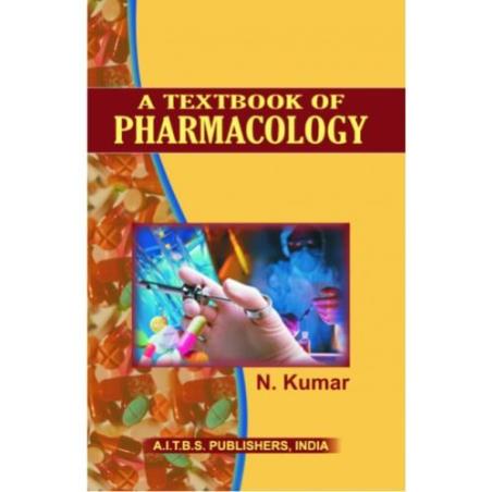 Book cover number 1 for A Textbook Of Pharmacology written by N. Kumar published by AITBS Publishers
