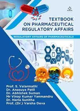 Book cover number 1 for Textbook On Pharmaceutical Regulatory Affairs written by S.Valarmathi, Anasuya Patil, Abhishek Suman, Vinay Kumar Yanmandru, Vinay Kumar Yanmandru8 published by Shashwat Publication