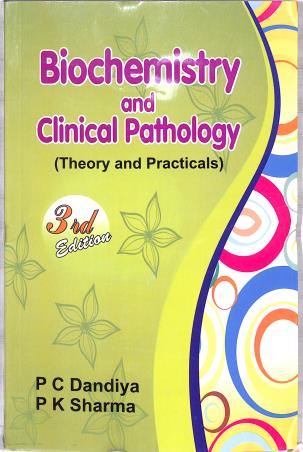 Book cover number 1 for Biochemistry And Clinical Pathology written by P. K. Sharma, P. C. Dandiya published by Vallabh Prakashan