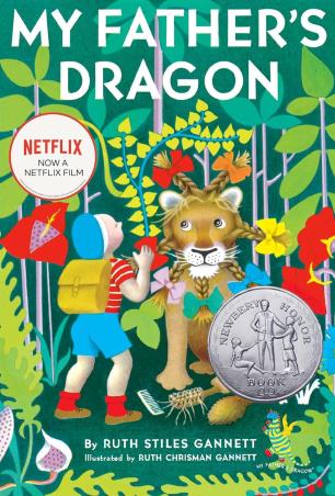 Book cover number 1 for My Father's Dragon written by Ruth Stiles Gannett published by Penguin Random House