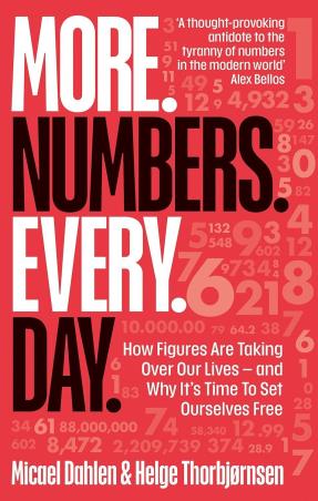 Book cover number 1 for More. Numbers. Every. Day written by Micael Dahlen published by Monoray