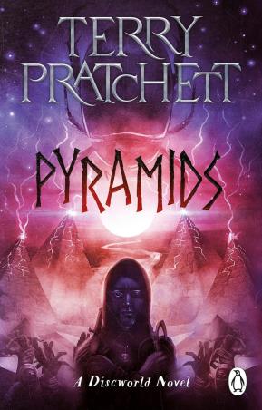 Book cover number 1 for Pyramids written by Terry Pratchett published by Penguin Books