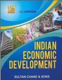 Book cover number 1 for Indian Economic Development (15th Edition) written by I. C. Dhingra published by Sultan Chand & Sons