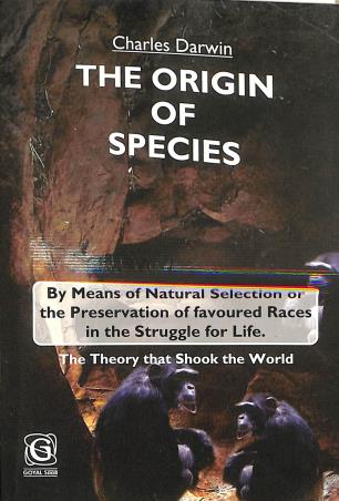 Book cover number 1 for The Origin Of Species written by Charles Darwin published by Goyal Publishers & Distributors Pvt. Ltd.