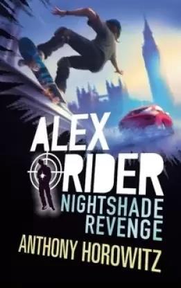 Book cover number 1 for Alex Rider: Nightshade Revenge written by Anthony Horowitz published by Walker Books