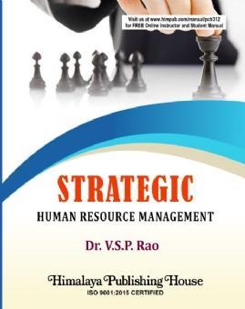 Book cover number 1 for Strategic Human Resource Management written by V. S. P. Rao published by Himalaya Publishing House