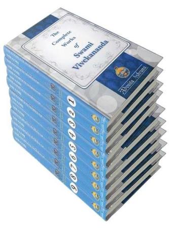 Book cover number 1 for The Complete Works Of Swami Vivekananda (Deluxe 9 Vols. Set) written by Swami Vivekananda published by Advaita Ashrama