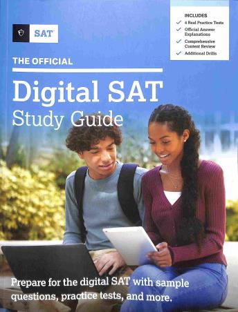 Book cover number 1 for The Official Digital SAT Study Guide written by NA published by College Board New York