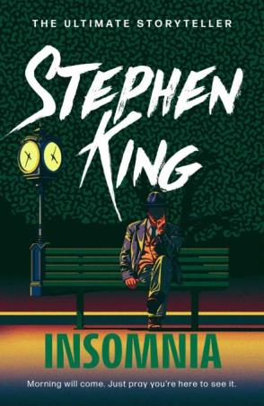 Book cover number 1 for Insomnia written by Stephen King published by Hodder & Stoughton Ltd.
