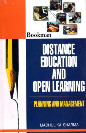 Book cover number 1 for Bookman Distance Education And Open Learning : Planning And Management written by Madhulika Sharma published by Kanishka Publishers