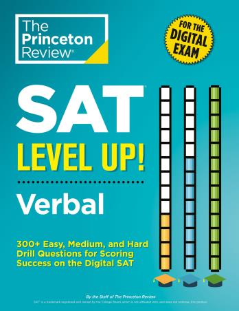 Book cover number 1 for SAT Level Up! Verbal written by NA published by Princeton Review