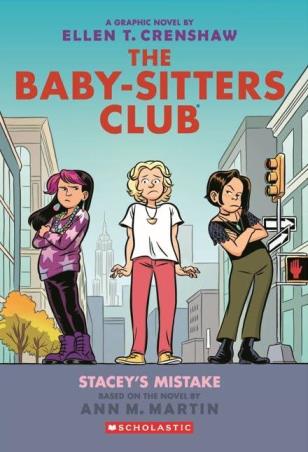 Book cover number 1 for The Baby-sitters Club 14 : Stacey's Mistake written by Ann M. Martin published by Scholastic