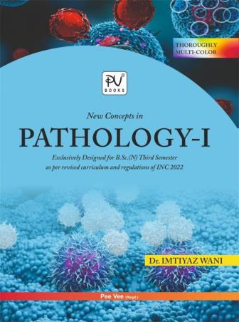 Book cover number 1 for New Concepts Pathology-1 written by Imtiyaz Wani published by S. Vikas And Company (Medical Publishers)