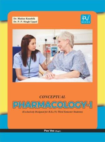 Book cover number 1 for Conceptual Pharmacology-1 written by P. P. Singh Uppal, Madan Kaushik published by S. Vikas And Company (Medical Publishers)