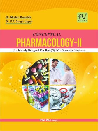 Book cover number 1 for Conceptual Pharmacology-2 written by P. P. Singh Uppal, Madan Kaushik published by S. Vikas And Company (Medical Publishers)