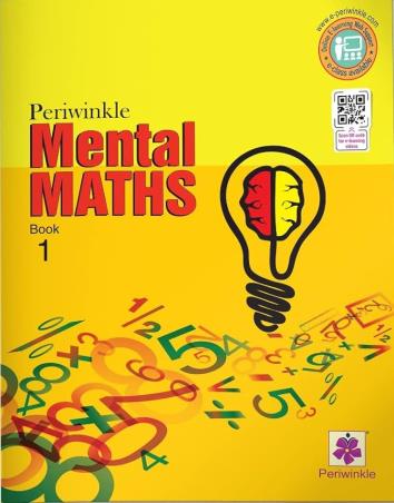 Book cover number 1 for Periwinkle Mental Maths Book 1 written by Maya P. A. published by Periwinkle Books