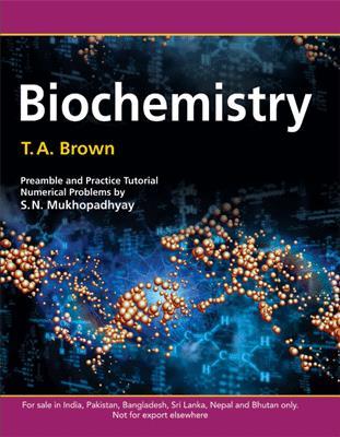 Book cover number 1 for Biochemistry written by T. A. Brown published by Scion Publishing Limited