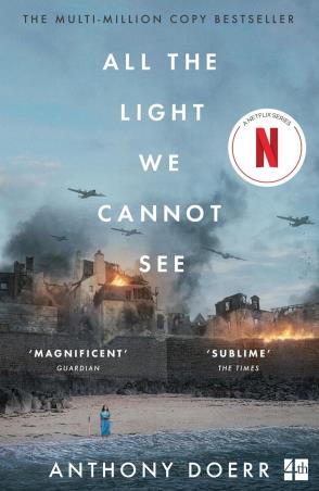 Book cover number 1 for All The Light We Cannot See written by Anthony Doerr published by Fourth Estate