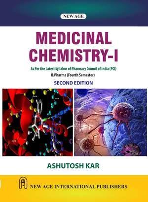Book cover number 1 for Medicinal Chemistry-1 written by Ashutosh Kar published by New Age International (P) Limited, Publishers