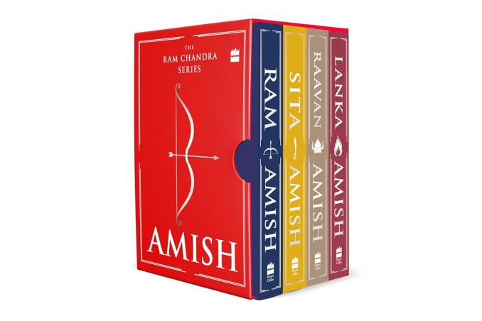 Book cover number 1 for The Ram Chandra Series (Ram, Sita, Raavan And War Of Lanka) Set Of 4 Books written by Amish Tripathi published by Harper Collins Publishers
