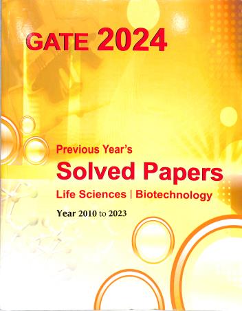 Book cover number 1 for GATE 2024 Previous Year's Solved Papers : Life Science, Biotechnology (Year 2010 To 2023) written by NA published by Pathfinder Publication