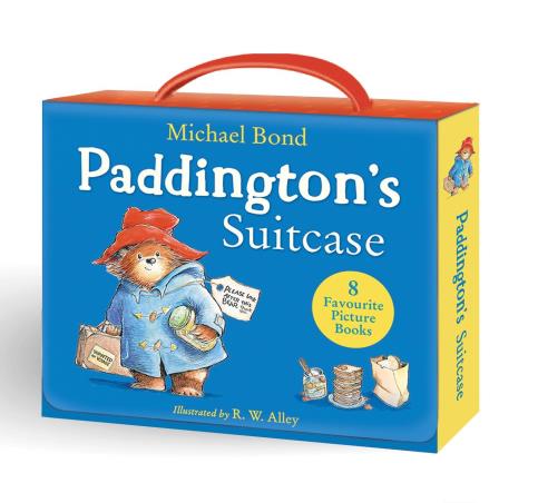 Book cover number 1 for Paddington’s Suitcase written by Michael Bond published by Harper Collins Publishers