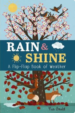Book cover number 1 for Rain And Shine : A Flip-Flap Book Of Weather written by Nia Gould published by Liontree Publishing