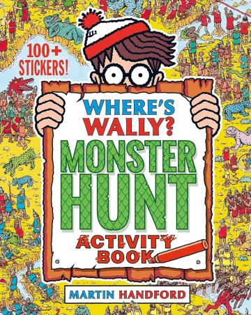 Book cover number 1 for Where'S Wally? Monster Hunt written by Martin Handford published by Walker Books