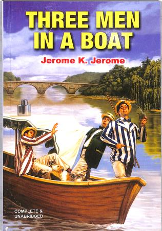 Book cover number 1 for Three Men In A Boat written by Jerome K. Jerome published by Book Club