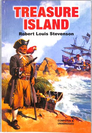 Book cover number 1 for Treasure Island written by Robert Louis Stevenson published by Book Club