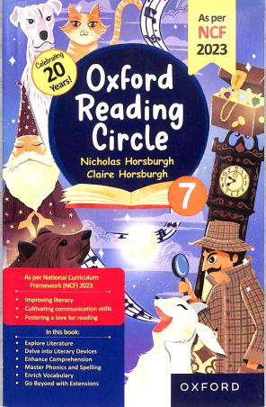 Book cover number 1 for Oxford Reading Circle 7 (NCF 2023) written by Claire Horsburgh, Nicholas Horsburgh published by Oxford University Press