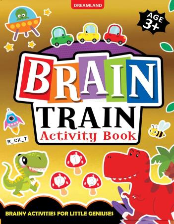 Book cover number 1 for Brain Train Activity Book written by NA published by Dreamland Publications