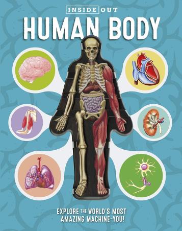 Book cover number 1 for Inside Out Human Body written by Luann Columbo published by Becker & Mayer