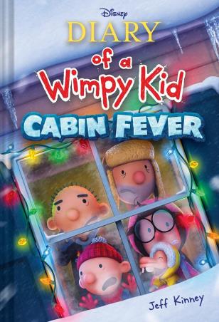 Book cover number 1 for Dairy Of A Wimpy Kid : Cabin Fever written by Jeff Kinney published by Puffin