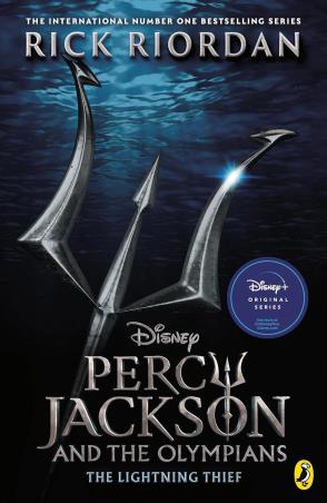 Book cover number 1 for Percy Jackson And The Olympians : The Lightning Thief written by Rick Riordan published by Puffin