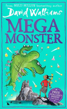 Book cover number 1 for Megamonster written by David Walliams published by Harper Collins Publishers