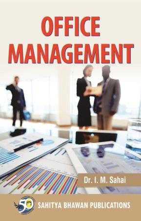 Book cover number 1 for Office Management written by I. M. Sahai published by Sahitya Bhawan Publications