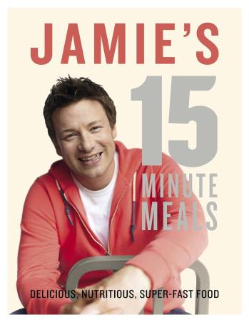 Book cover number 1 for Jamie's 15-Minute Meals written by Jamie Oliver published by Michael Joseph