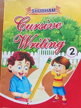 Book cover number 1 for Shubham Cursive Writing 2 written by NA published by Mahamaya Publications