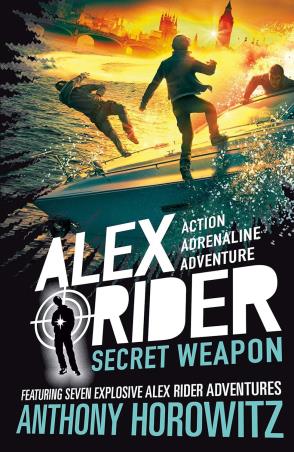 Book cover number 1 for Alex Rider: Secret Weapon written by Anthony Horowitz published by Walker Books