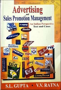 Book cover number 1 for Advertising And Sales Promotion Management (An Indian Perspective: Text and Cases) written by S. L. Gupta, V. V. Ratna published by Sultan Chand & Sons
