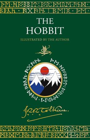 Book cover number 1 for The Hobbit written by J. R. R. Tolkien published by Harper Collins Publishers