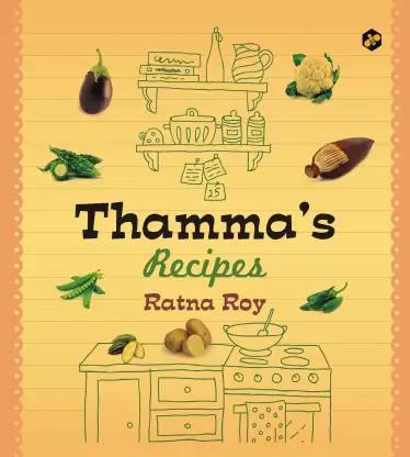 Book cover number 1 for Thamma's Recipes written by Ratna Roy published by Bee Books