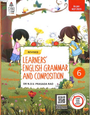 Book cover number 1 for Revised Learners' English Grammar And Composition 6 (NCF 2023) written by N. D. V. Prasada Rao published by S. Chand Publishing