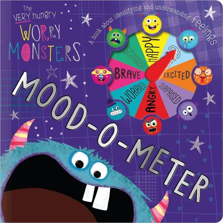 Book cover number 1 for The Very Hungry Worry Monsters : Mood-O-meter written by Alexandra Robinson published by Make Believe Ideas Ltd.