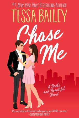 Book cover number 1 for Chase Me : A Broke And Beautiful Novel written by Tessa Bailey published by Avon Publishers