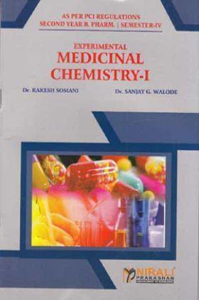 Book cover number 1 for Experimental Medicinal Chemistry - 1 written by Sanjay G. Walode, Rakesh Somani published by Nirali Prakashan